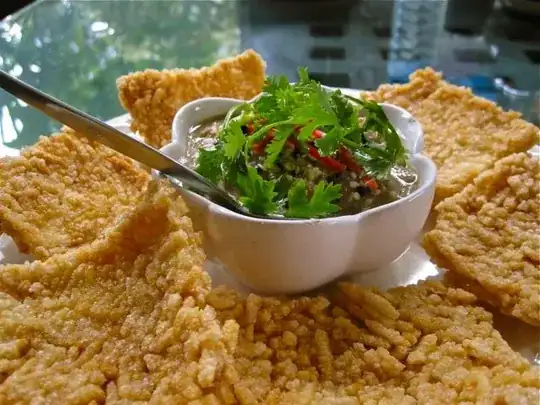 fried rice cake