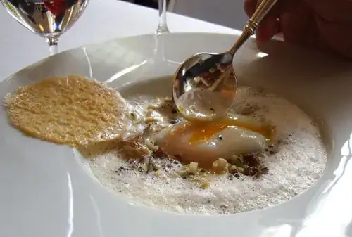 slow-cooked egg dish