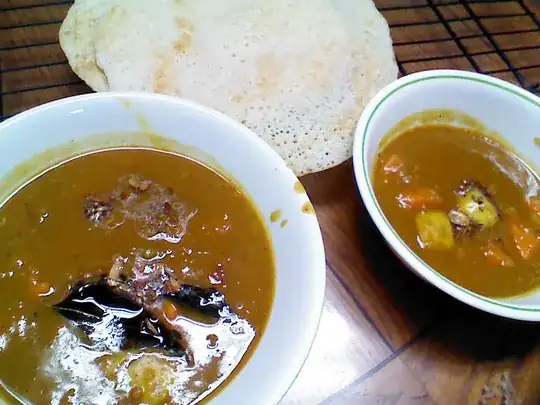 Sambar and Dosa