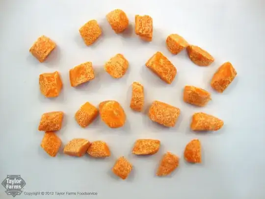dehydrated carrots