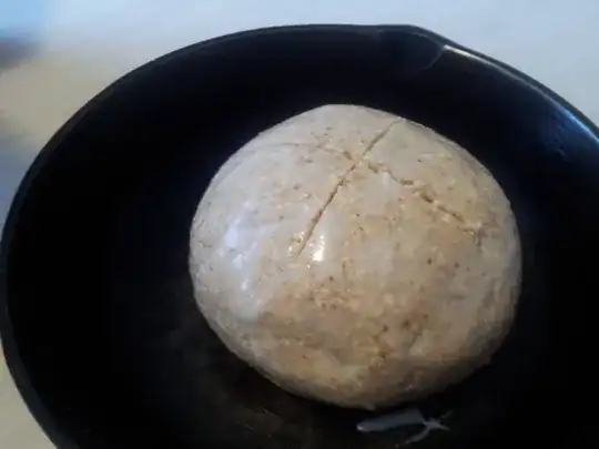 before baking