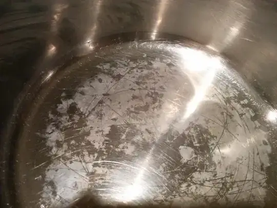 bottom of pot