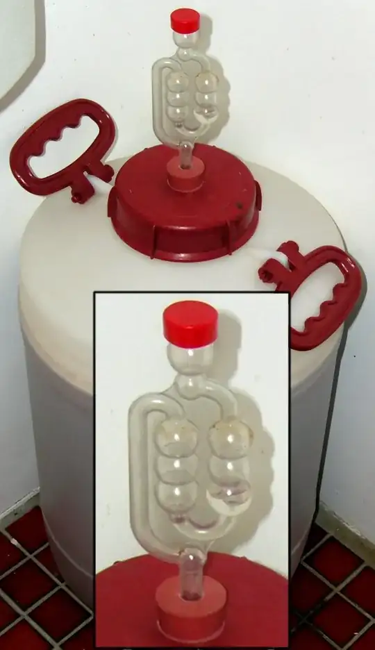 s-shaped airlock