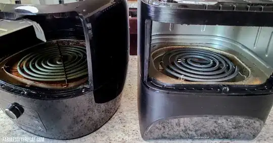 upside down air fryer