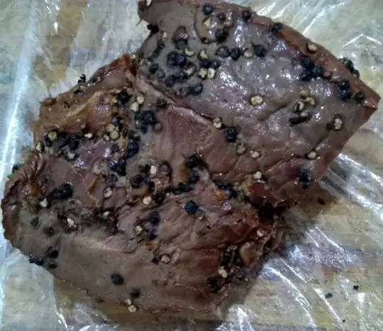 Smoked beef