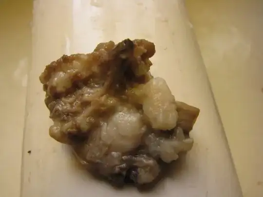 one of the chunks in question, after cooking