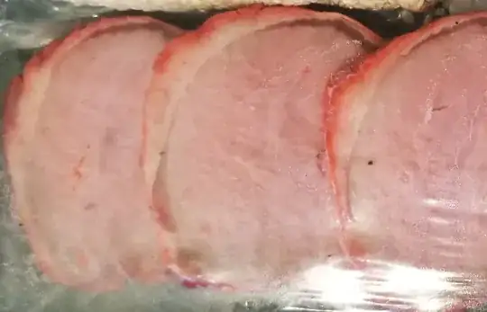 Chinese BBQ Pork, pink all the way through