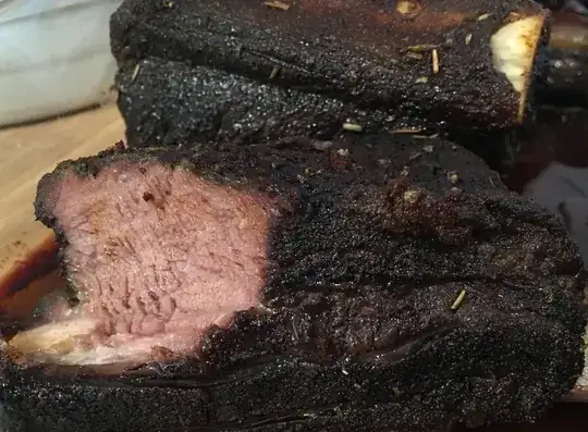 beef rib detail