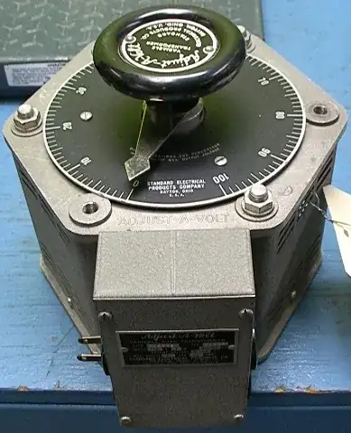 Adjust-A-Volt variac