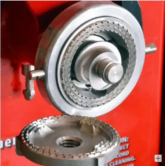 burr from peanut butter grinder