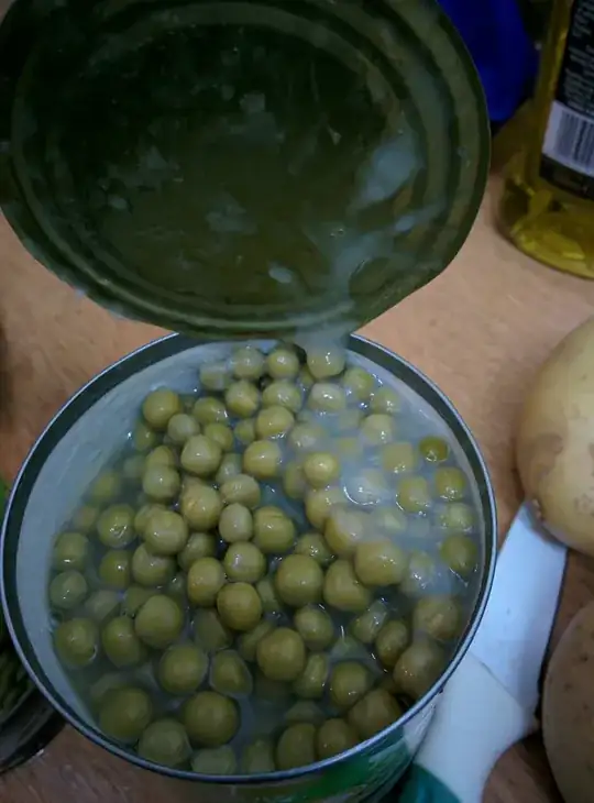 can of peas