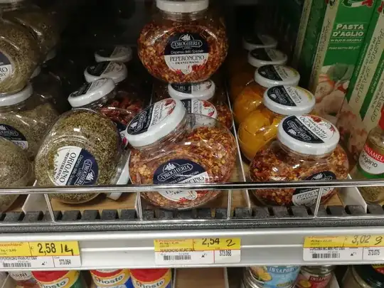 Chili flakes