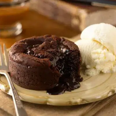 desired molten cake