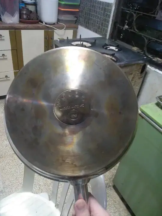 burnt pan