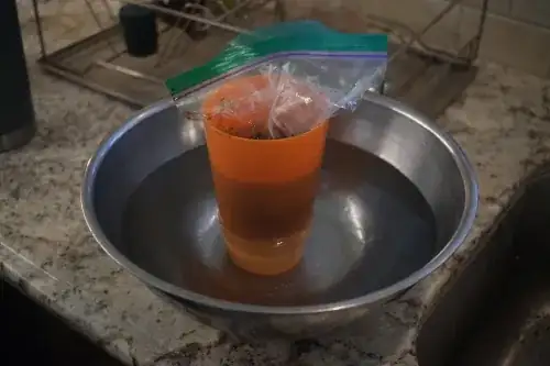 cooling coffee