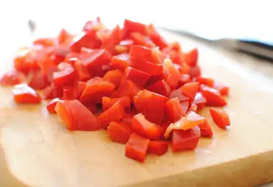 Diced pepper