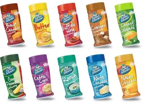 Kernel Seasons popcorn seasoning shakers