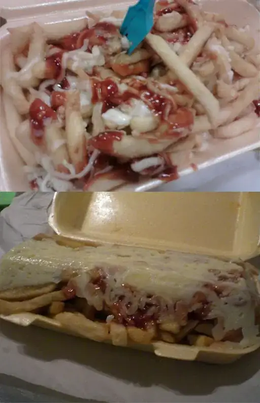 chips and cheese ordered in Stafford, UK