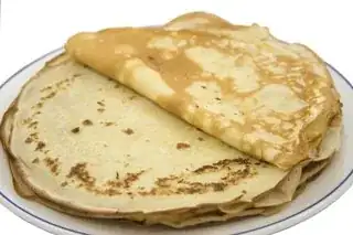unevenly browned crepes