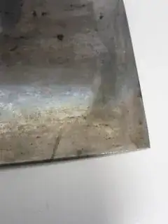 Closeup of knife