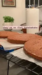 second attempt very flat cakes