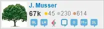 profile for jmusser on Stack Exchange, a network of free, community-driven Q&A sites