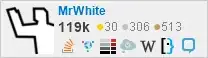profile for MrWhite on Stack Exchange, a network of free, community-driven Q&A sites