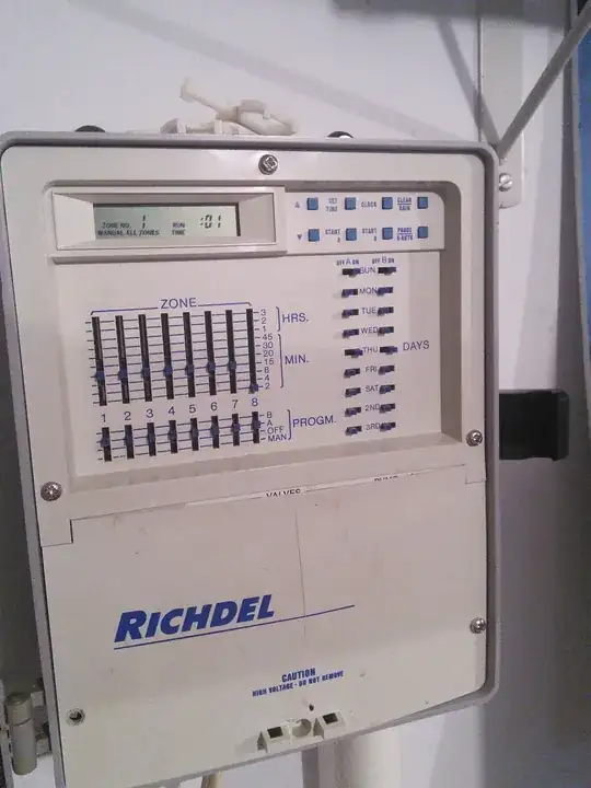 Richdel irrigation control
