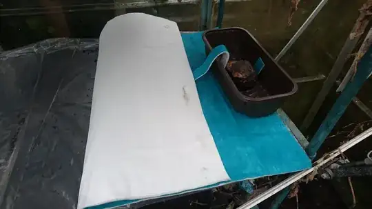 Blue Green and White Sides of the Capillary Matting