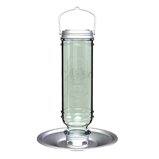 Glass Jar Bird Feeder