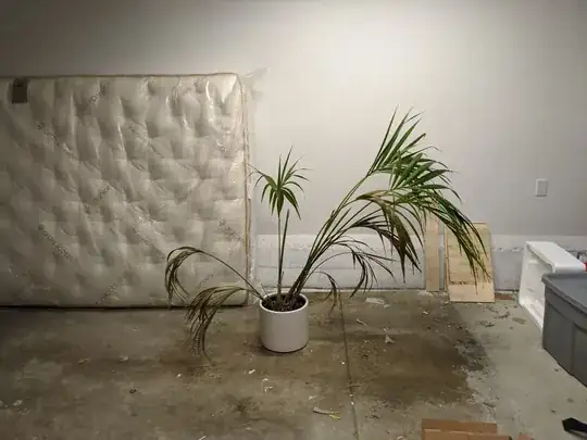 Drooping leaves