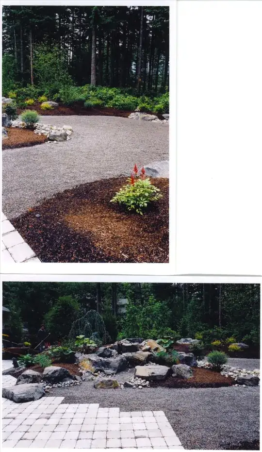 Get rid of lawn and gravel instead 3/8 minus