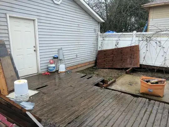facing garage