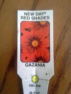 Front of label