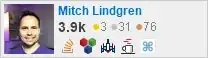 profile for Mitch Lindgren on Stack Exchange, a network of free, community-driven Q&A sites profile for Mitch Lindgren on Stack Exchange, a network of free, community-driven Q&A sites