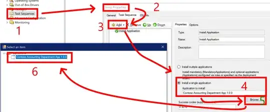 Add application to talk sequence