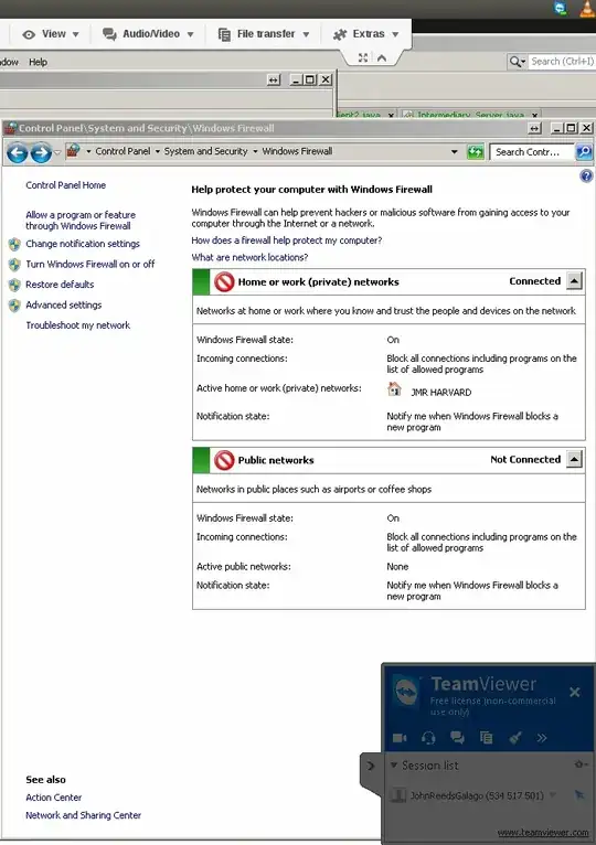 Firewall settings