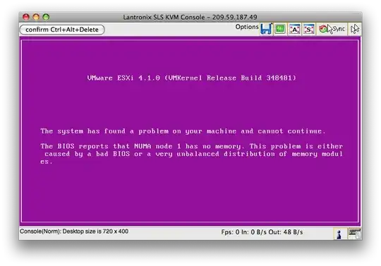 The BIOS reports that NUMA node 1 has no memory.