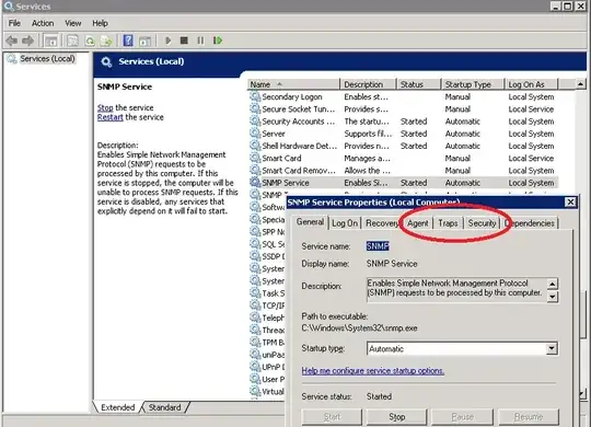 Local SNMP Settings