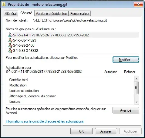 Windows permissions