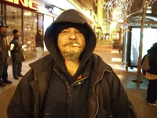 I smoke my cigarettes down to the butt