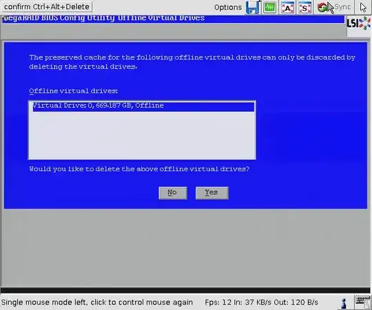 Delete offline drive