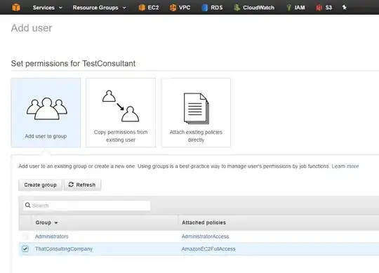 Assign IAM User to Group