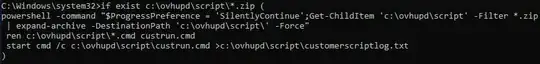 Screenshot of OVH Boot Config Process