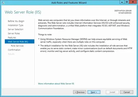 DHCP scope