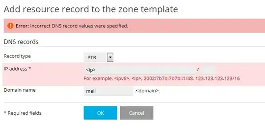 Setting up PTR records in Plesk