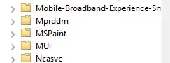snippet of where I would expect to find MSSQL