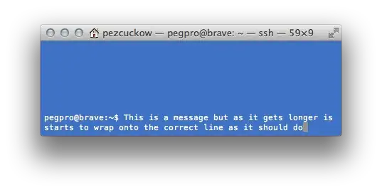 Other server working
