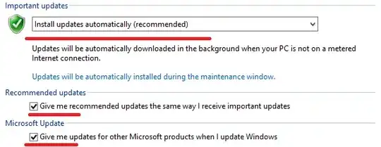 Windows Update Settings