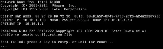 PXE Error